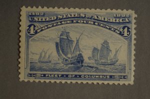 United States #233 4 Cent Columbian 1893 MNH