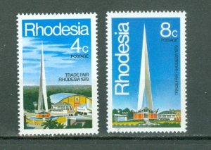 RHODESIA 1978 FAIR SPIRE #391-392..SET MNH...$0.55