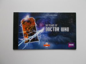 2013 DY6 50th Anniversary of Dr Who Prestige Booklet Complete Superb U/M Cat £30