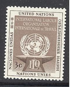 United Nations SC # 25 mint never hinged (RS)