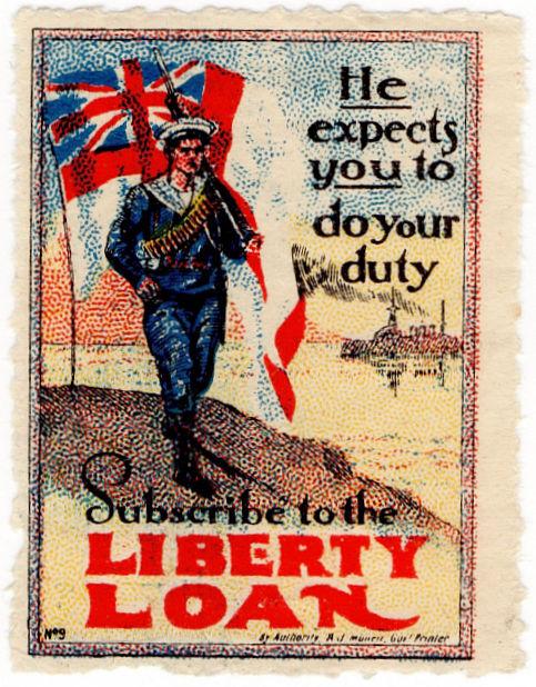 (I.B) Australia Cinderella : Liberty Loan (Do Your Duty)