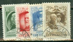 KT: Liechtenstein 90-3 used CV $138.75