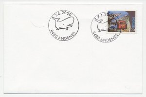 Cover / Postmark Norway 2000 Whale