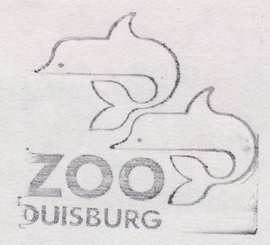 Cover / Postmark Germany 1981 Dolphin - Z00 Duisburg