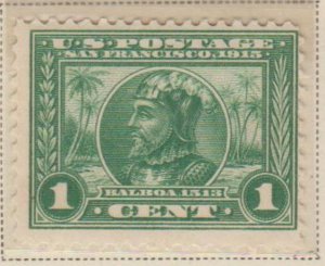 U.S. Scott #397 Balboa - San Francisco Stamp - Mint Single