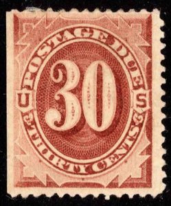 United States Scott J6 Unused no gum with straight edge.