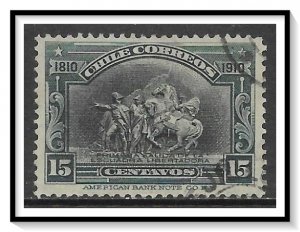 Chile #89 Independence Centenary Used