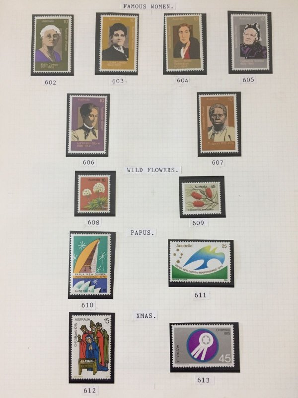 AUSTRALIA 1970s MNH To $10 Wildlife (Aprx 120)Apr1947 