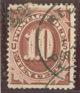 United States #J19  Single