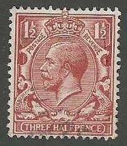 Great Britain Scott 161  Used