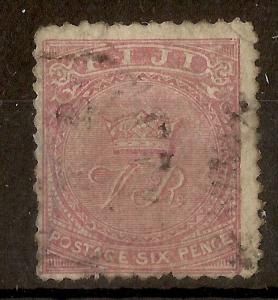 Fiji 1880 6d SG38 Used Filler