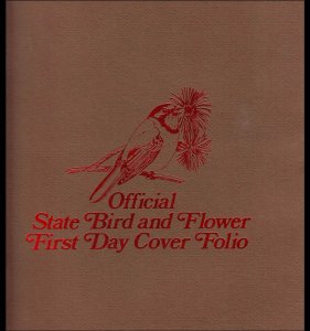UNITED STATES USA - 1982 OFFICIAL STATE BIRD & FLOWER FIRST DAY COVER FOLIO