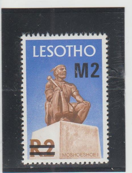 Lesotho  Scott#  312  MNH  (1980 Surcharged)