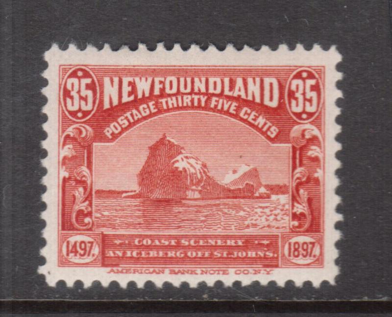 Newfoundland #73 Very Fine Mint Original Gum Hinged