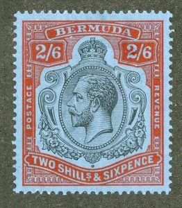 4422 BCX  1910 Bermuda Sc.# 50 mlh* cv $38 ( Offers welcome )