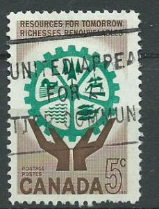 Canada SG 521 Used few short perfs