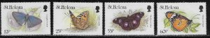 St Helena Scott #'s 627 - 630 MNH