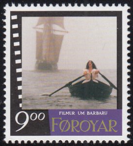 Faroe Islands 1997 MNH Sc #327 9k Scenes from film Barbara