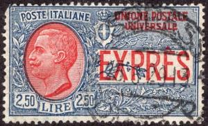 Italy E8 - Used - 2.50L Victor Emmanuel III / Express (1926) (cv $10.50)