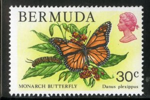 BERMUDA 373 MNH SCV $1.90 BIN $1.00 BUTTERFLY