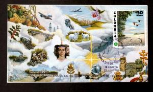 Colombia # C730 FDC!