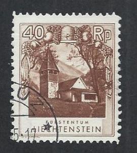 LIECHTENSTEIN SC# 101 FVF/U 1930