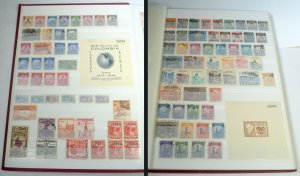 COLOMBIA Airmail Postage Latin America Stamps Block Sheet Collection Album