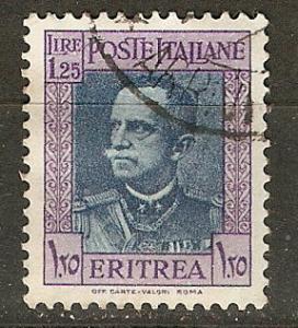 Eritrea 156 SG 197 Used VF 1931 SCV $4.75