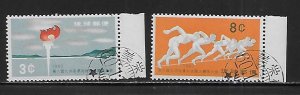 Ryukyu Islands 72-3 1960 Sports set CTO NH