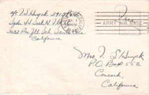 United States California Army Air Base Santa Ana 1944 machine  1942-1946  Sol...