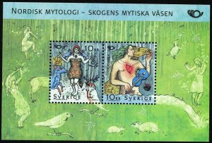 Sweden 2006 S/S Nordic Mythology. MNH