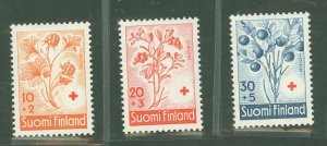 Finland #B151-B153  Single (Complete Set)