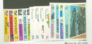 Grenada #468/489 Unused Single (Complete Set)