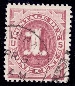 US Scott J22 1 cent 1891 Postage Due Used Lot AUP013 