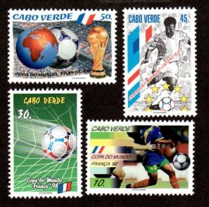  Cape Verde 722-725 Mint NH FRANCE 98!