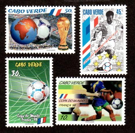  Cape Verde 722-725 Mint NH FRANCE 98!