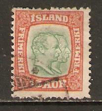 Iceland    #77  used  (1907)  c.v. $1.40