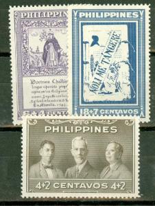 Philippines B1-3 MNH CV $12.50