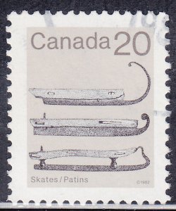 Canada 922 Ice Skates 20¢ 1982