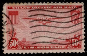 US Stamps #C22 USED AIR POST ISSUE