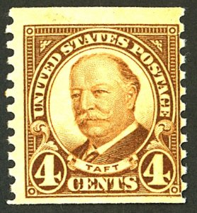 U.S. #687 MINT OG HR 