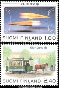 Finland Scott 771-772 Mint never hinged.