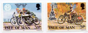 ISLE OF MAN 33-4 MLH BIN $.40 MOTORCYCLES