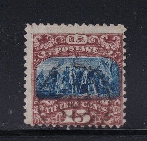 119 used neat cancel with nice color cv $ 200 ! see pic !