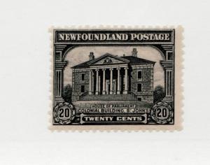 NEWFOUNDLAND Sc #157 * MH, 20¢ St John's Parliament House postage stamp 