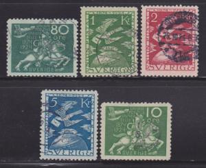 Sweden 213-228 VF-XF-used set ! cv $ 856 ! see pic !