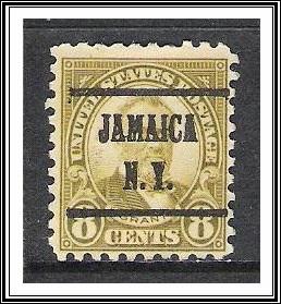 US Precancel #589 Jamaica NY Used