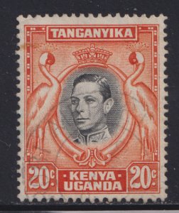 Kenya, Uganda & Tanganyika 74 Kavirondo Cranes 1942