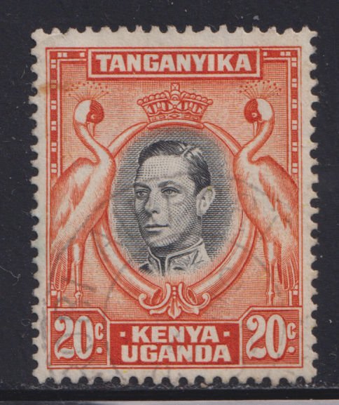 Kenya, Uganda & Tanganyika 74 Kavirondo Cranes 1942