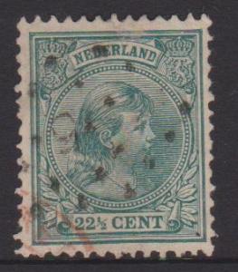 Netherlands Sc#47a Used